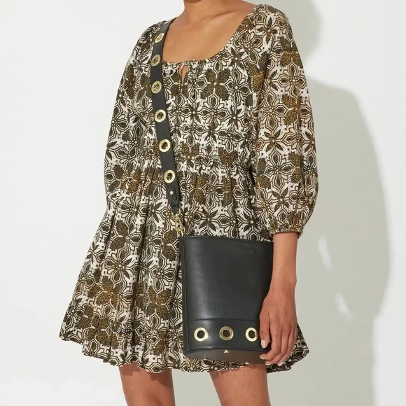 Cleobella Rochelle Bucket Bag- Black - Picture 2 of 4